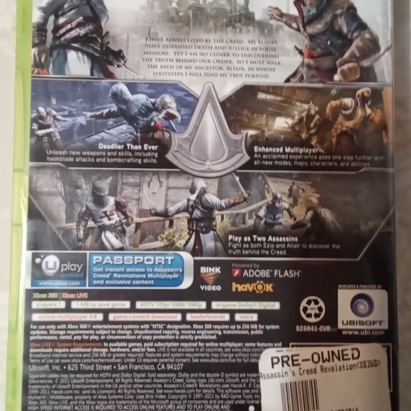 Assassin's Creed Revelations XBOX 360 video game - Picture 8 of 8